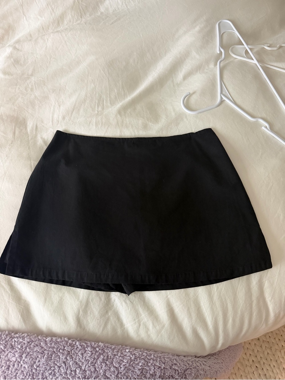 Princess Polly Black A-Line Skort